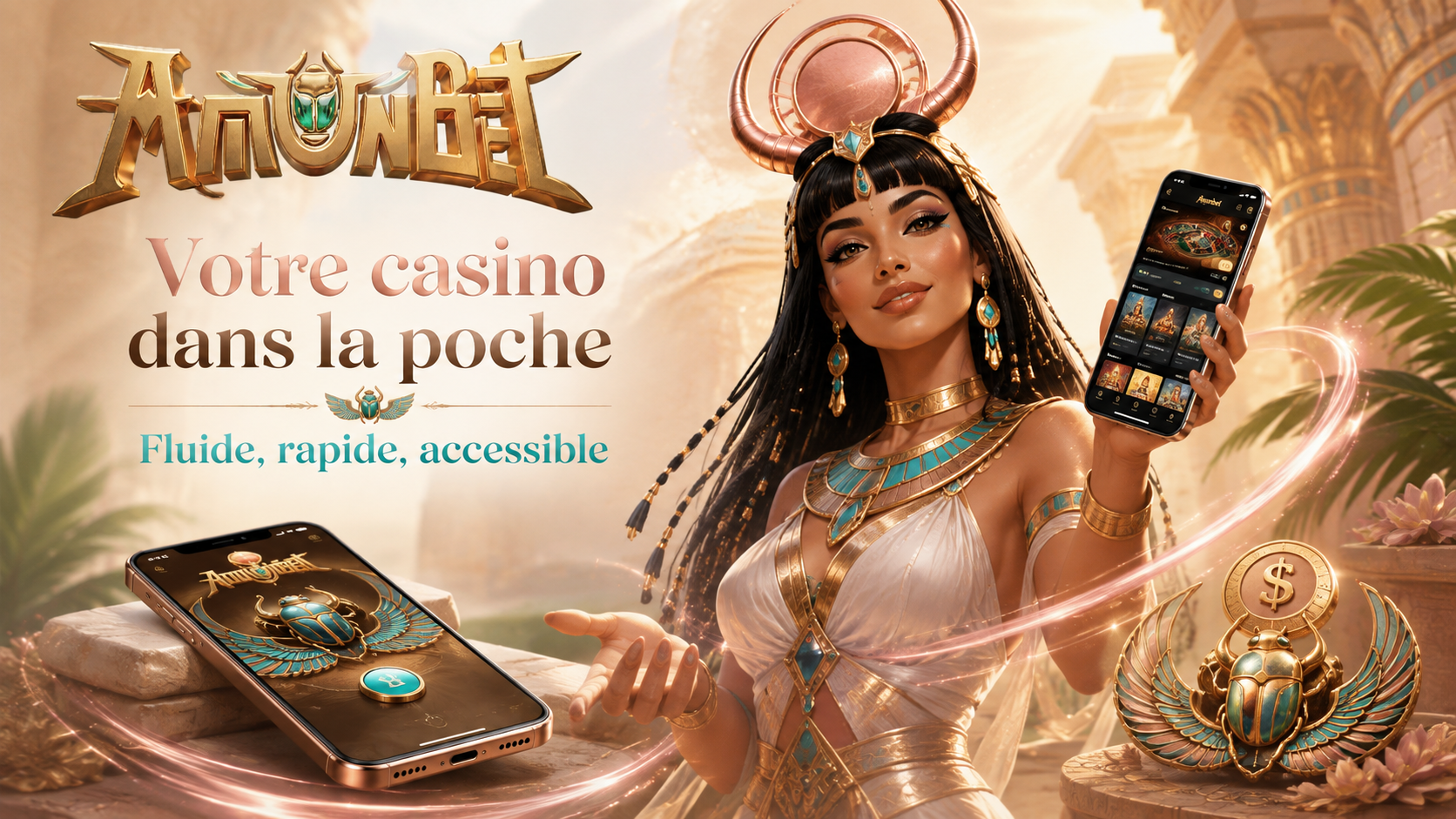 Votre casino AmunBet dans la poche